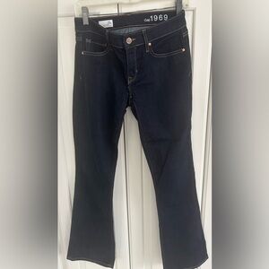 Gap 1969 Sexy Boot dark denim Jean Size 26S